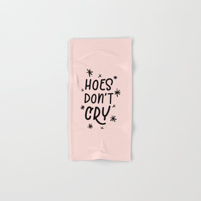 Hot pink top hand towels