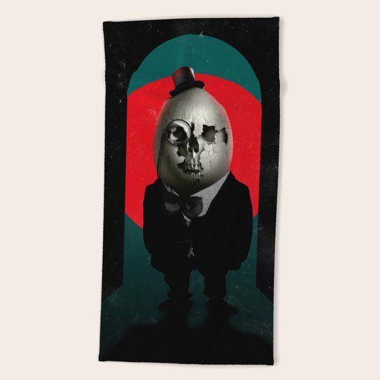 Humpty Dumpty Beach Towel