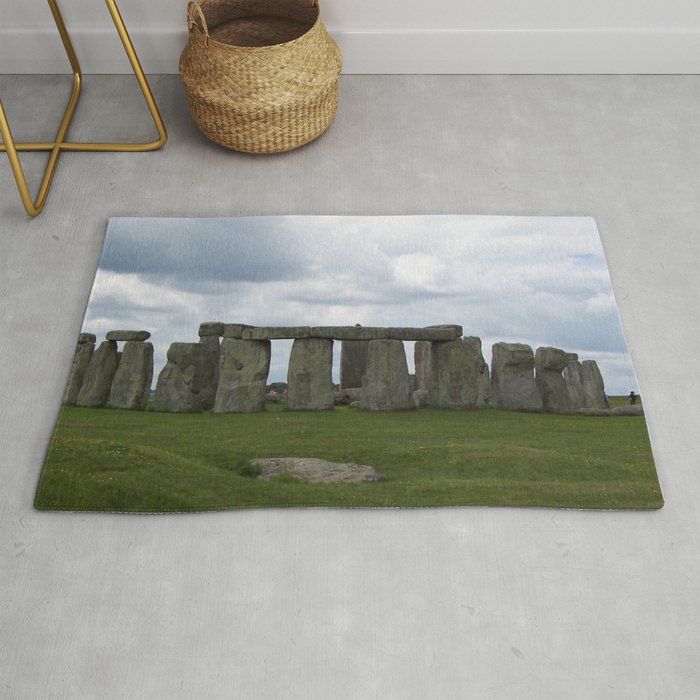 Great Britain Photography - The Historical Landmark Stonehenge Rug