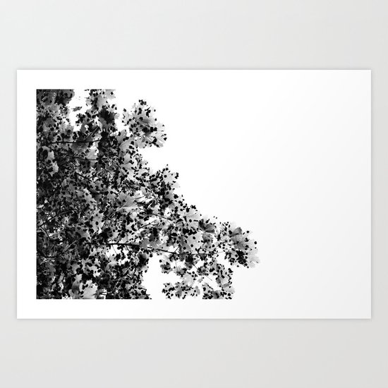 Polka dotted Tree Art Print