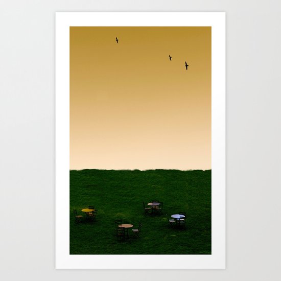 Everywhere and Nowhere Art Print