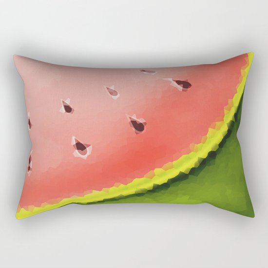 Watermelon . Rectangular Pillow