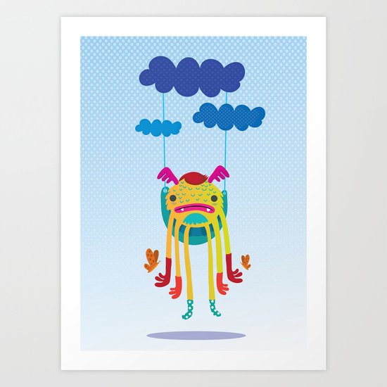 Monster Art Print