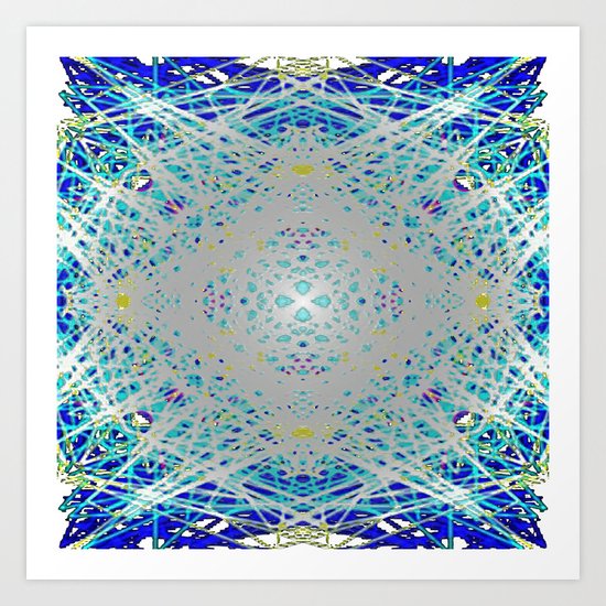 Abstract Living. Art Print