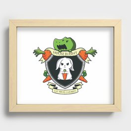 House Bunny Recessed Framed Print