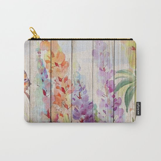 Spring on Wood 03 Carry-All Pouch