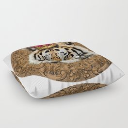 King Tiger Floor Pillow
