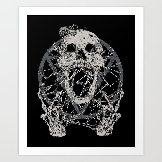 Tangled Art Print