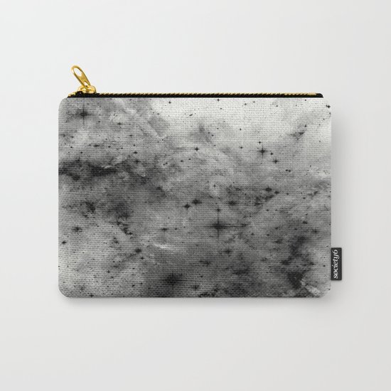 Space Without Colour - Black And White Painting Carry-All Pouch