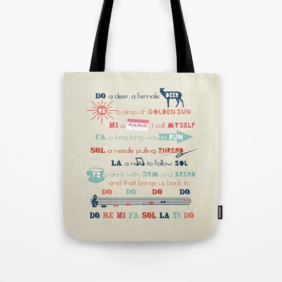 Do Re Mi Fa Sol La Ti Do Tote Bag