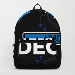 Cyber Security Analyst Engineer Computer Training Backpack
