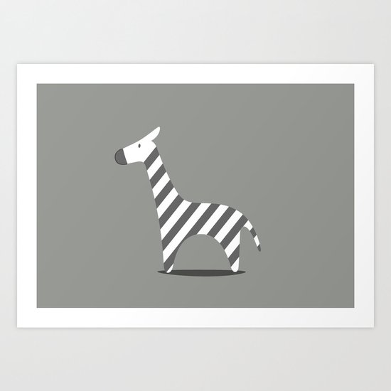 ZEBRA Art Print