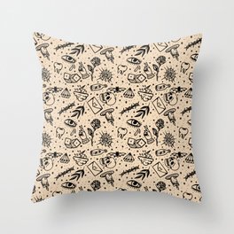Traditional Flash Throw Pillow