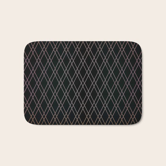 Black Diamonds. Bath Mat