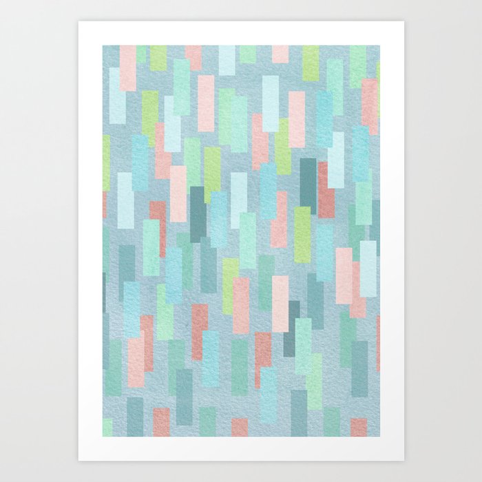 Short Stripes Art Print