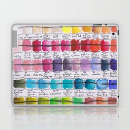 Artist Colour Palette Swatch Test Laptop & iPad Skin