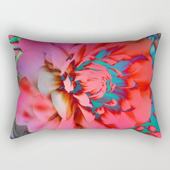 Proud Dahlias 2 Rectangular Pillow