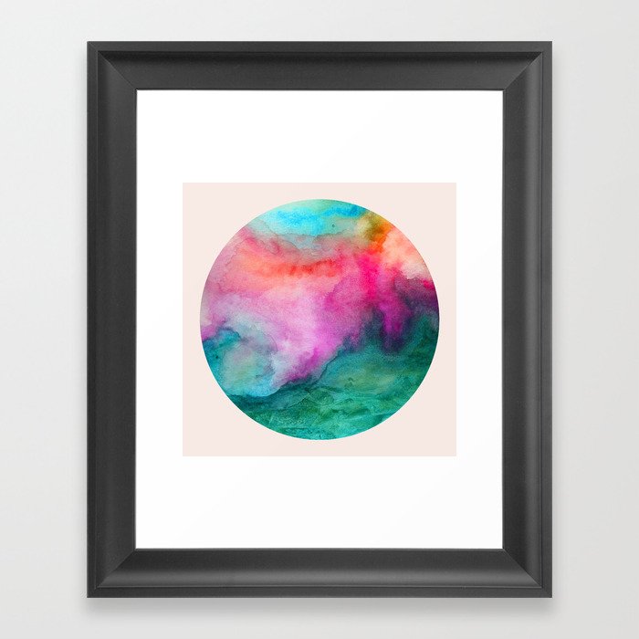Staring At The Ceiling Framed Art Print