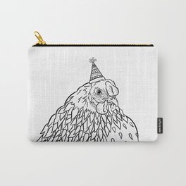 Ms. Loretta Carry-All Pouch | Drawing, Farmanimal, Partyanimal, Animal, Chicken 