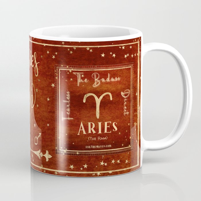The Aries Bad Ass Mug Coffee Mug