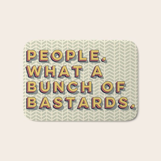Bastards Bath Mat