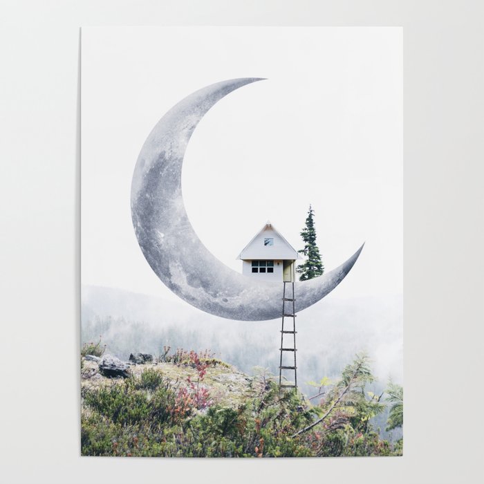 Moon House Poster