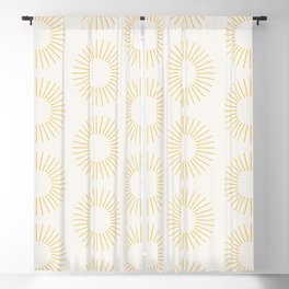 Minimalist Sunray Pattern XXI Blackout Curtain