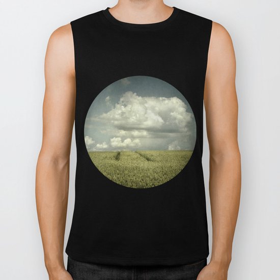 landscape minimalism Biker Tank