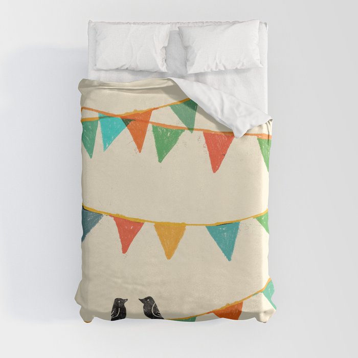Carnival is coming to town Duvet Cover