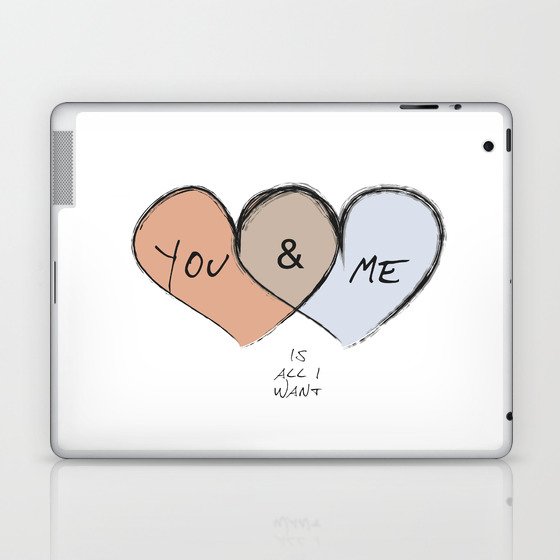 me&you Laptop & iPad Skin
