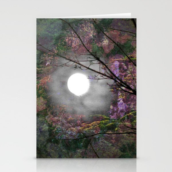 Spring Moon Stationery Cards