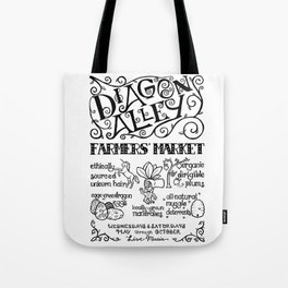 Diagon Alley Farmers' Market Tote Bag