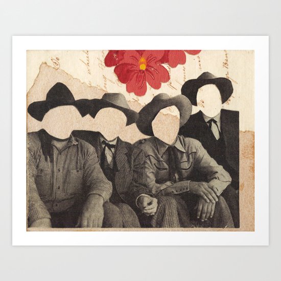 Lonesome Quartet Art Print