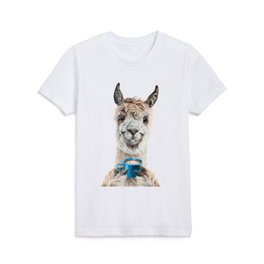 Llama Latte Kids T Shirt