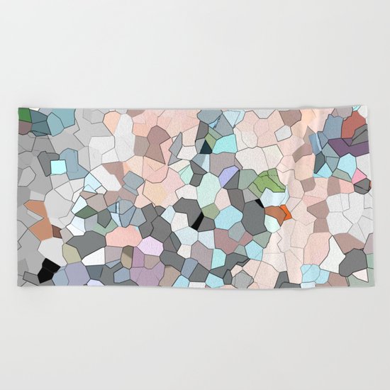 Mermaid Cells Beach Towel