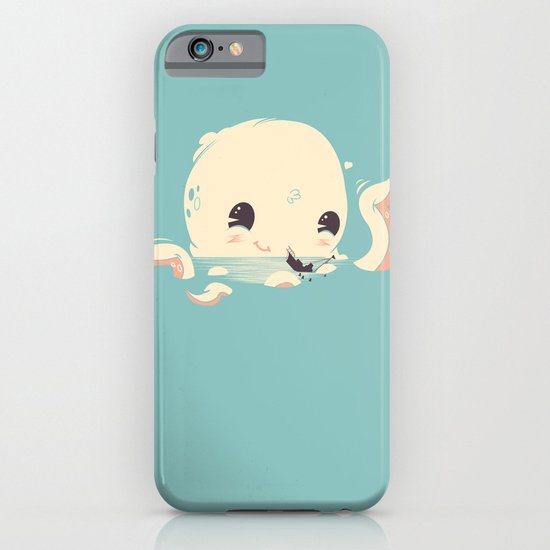 Adorable Octopus Battle iPhone & iPod Case