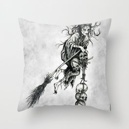 Witch Throw Pillow