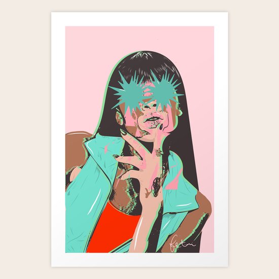 Winnie Art Print