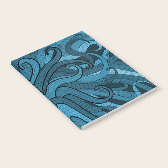 Blue Flow Notebook