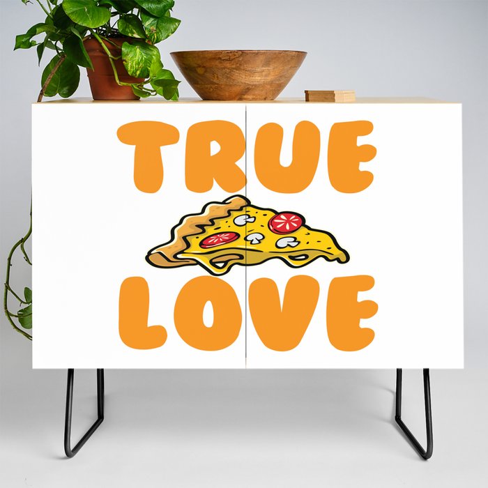 True Love Pizza Credenza