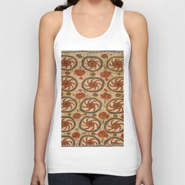 Antique Turkish Embroidery Beautiful Unisex Tank Top