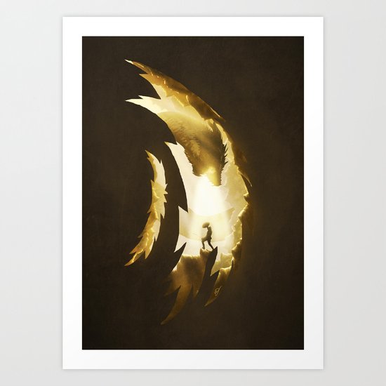 Hunter versus Prey Art Print