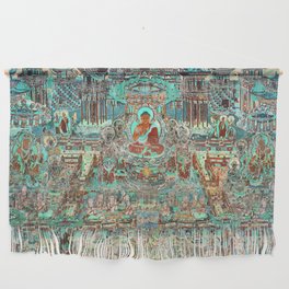 Mogao Cave Painting Buddhist Mural Dunhuang China Wall Hanging