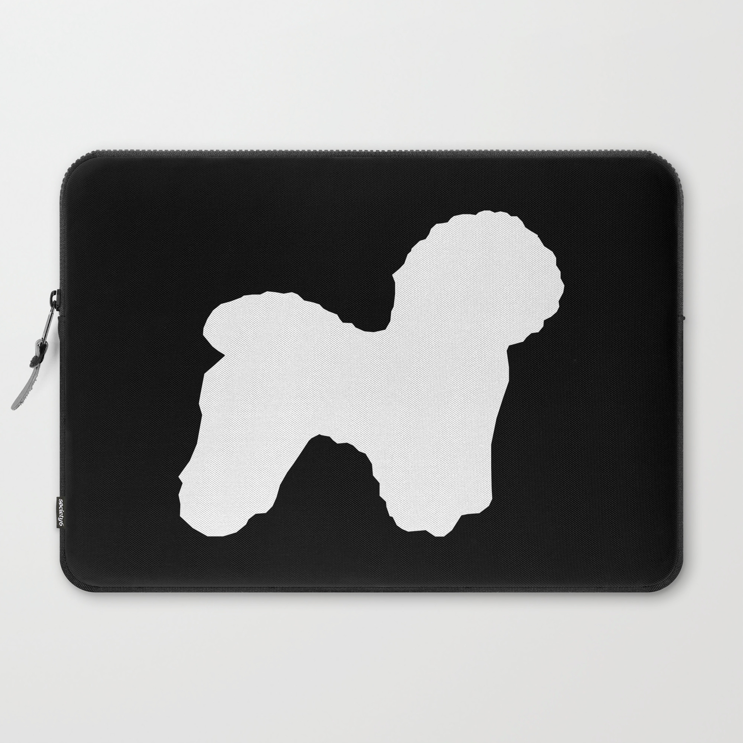 Bichon Frise Dog Black And White Minimal Pet Art Dog Breeds