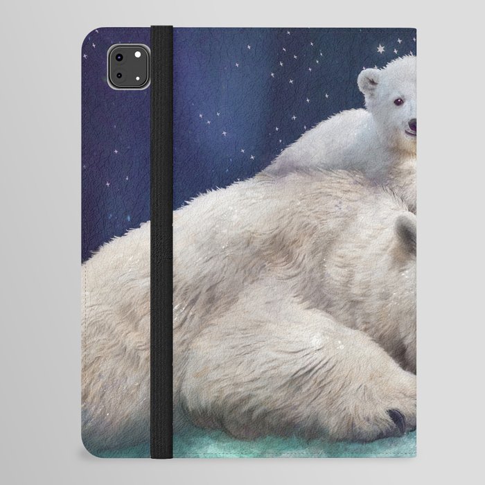 Polar Bears iPad Folio Case