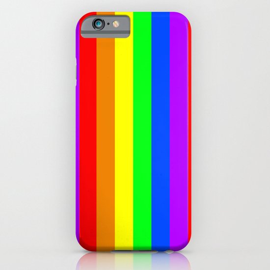 Rainbow Flag - High Quality image iPhone & iPod Case