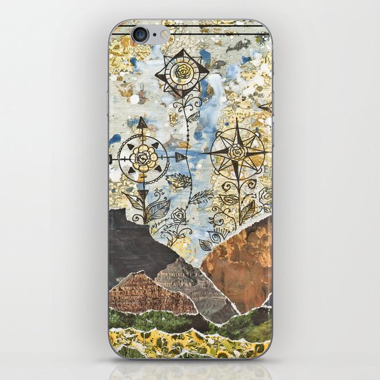 Compass Rose Garden iPhone & iPod Skin
