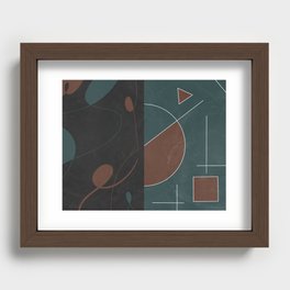 Dimensión - Dimension Recessed Framed Print