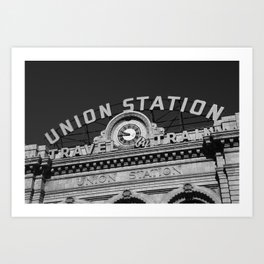 Denver - Union Station 2009 Art Print