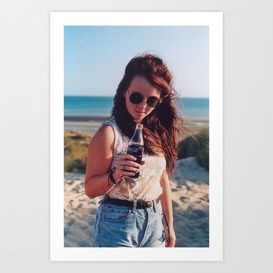 coca cola Art Print